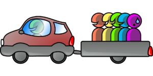 Photo by Clker-Free-Vector-Images carpooling, driving, car, m reducint rural car use