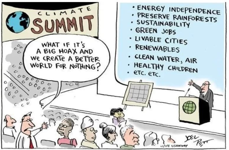What if Climate Change is a Hoax Personal Gains from Climate Resilience Strategies