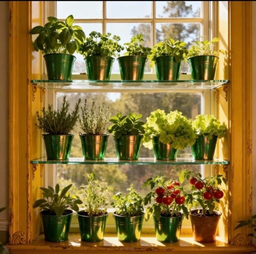 Kitchen Gardens – Part 1: From Windows to a Dooryard Garden
